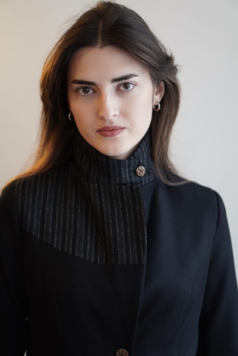 marynarka Hubert czarna wełna merino Miio