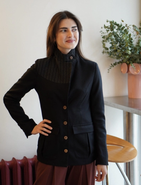 elegancka marynarka Hubert wełna merino