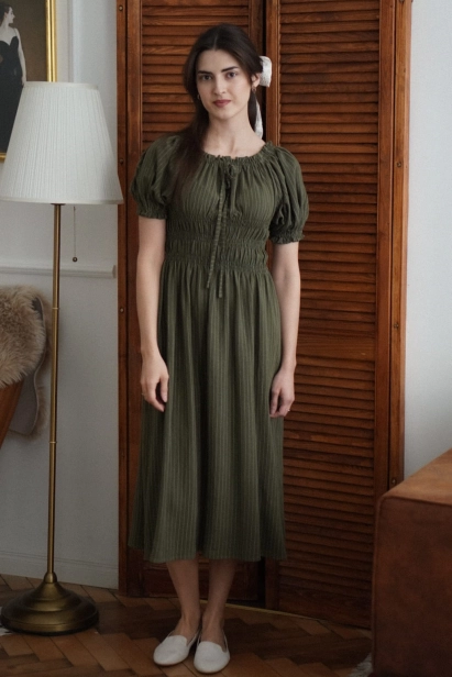 sukienka w paski retro Amelia Miio