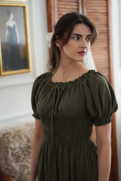 sukienka w paski retro Amelia Miio