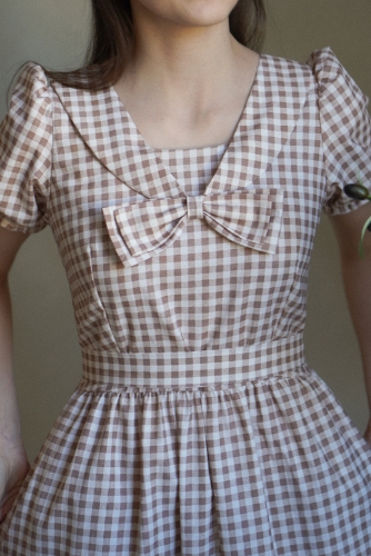 sukienka Dalia kratka styl retro Miio