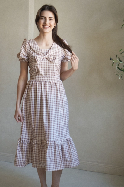 sukienka Dalia kratka styl retro Miio