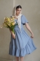 Sukienka Julia błękitna styl retro Miió