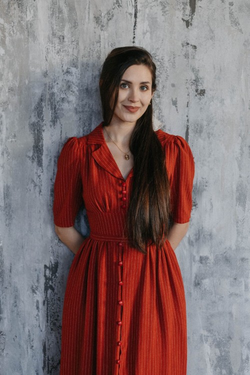 Sukienka retro Jagoda