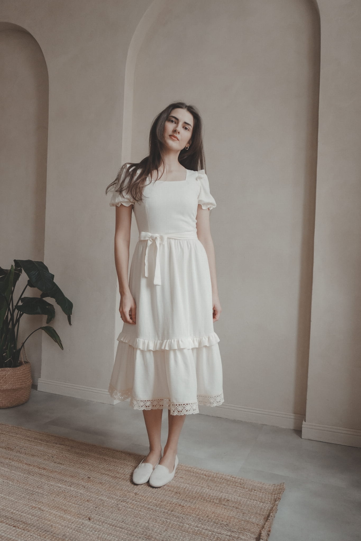 Romantyczna sukienka cottagecore